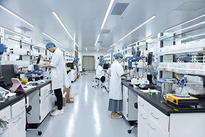 Fully equipped quality lab